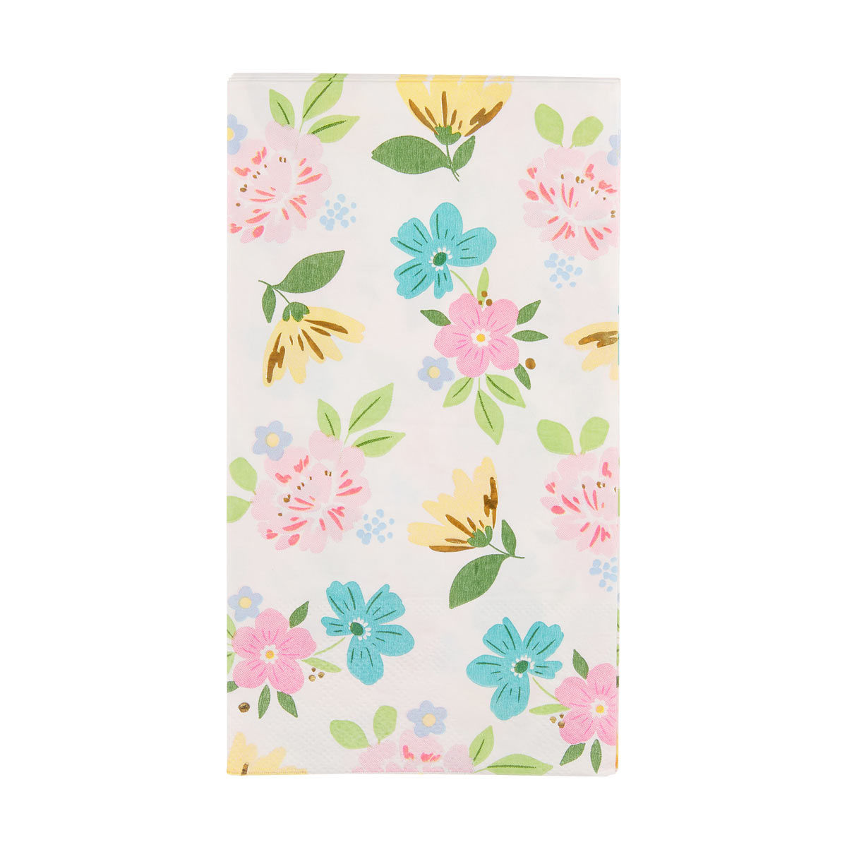 Floral Printed Guest Napkins