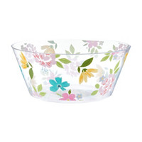 Clear Spring Floral Printed Bowl