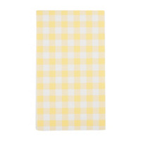 Cloth Napkins, Yellow & White