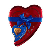 Dove Valentine's Milk Chocolate Truffle Heart Tin, 3.04
