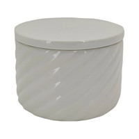 White Ceramic Trinket Dish