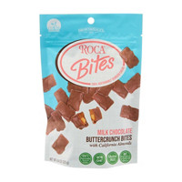 Brown & Haley Roca Milk Chocolate Buttercrunch Bites, 4.4 oz