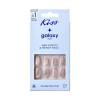 Kiss Galaxy One Step Salon Press-On Nails, Be Glam, 24 ct