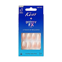 Kiss Galaxy FX One Step Salon Press-On Nails, Welcome, 24 ct