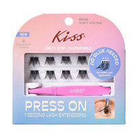 Kiss Press On One Second Lash Extensions, Wispy