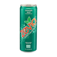 Zevio Zero Calorie Ginger Ale, 12 fl oz