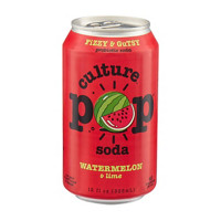 Culture Pop Soda, Watermelon & Lime