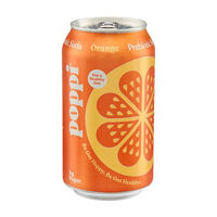 Poppi Orange Prebiotic Soda, 12 fl oz