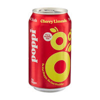 Poppi Cherry Limeade Prebiotic Soda, 12 fl oz