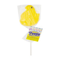 Peeps Lemon Marshmallow Flavored Lollipop, 1.1 oz
