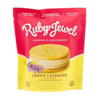 Ruby Jewel Lemon Cookies with Honey Lavender Ice