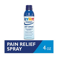 Icy Hot Original Pain Relief Dry Spray,4 oz