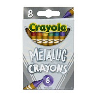 PS 8CT CRAYONS METALLIC