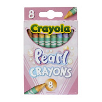 PS 8CT CRAYONS PEARL