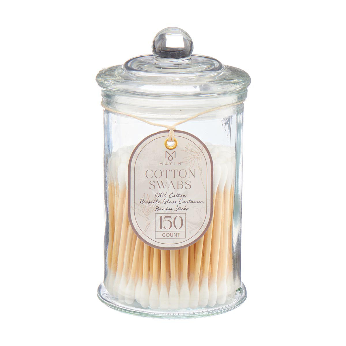 Mayim 100 Cotton Swabs, 150 ct