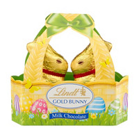 Lindt Gold Bunny Chocolate Basket