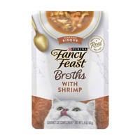 Purina Fancy Feast Seafood Bisque Broth with Shrimp, 1.4 oz