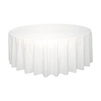 Premier Stylz Round Vinyl Tablecover with Felt Backing,