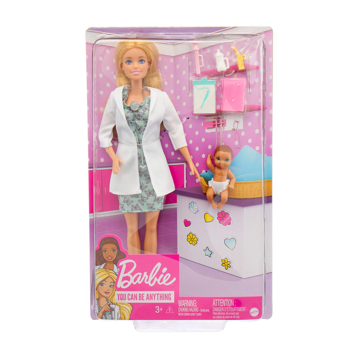 Pediatrician barbie hot sale