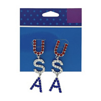 USA Patriotic Earrings