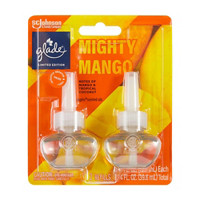 Glade Plugins Scented Oil Air Freshener Refills, Mighty
