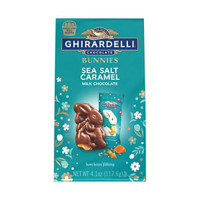 Ghirardelli Milk Chocolate Sea Salt Caramel Bunnies Bag, 4.1oz