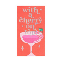'With a Cherry on Top' Disco Guest Napkins

