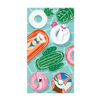 Pool Party Cute Water Floaters Guest Napkins