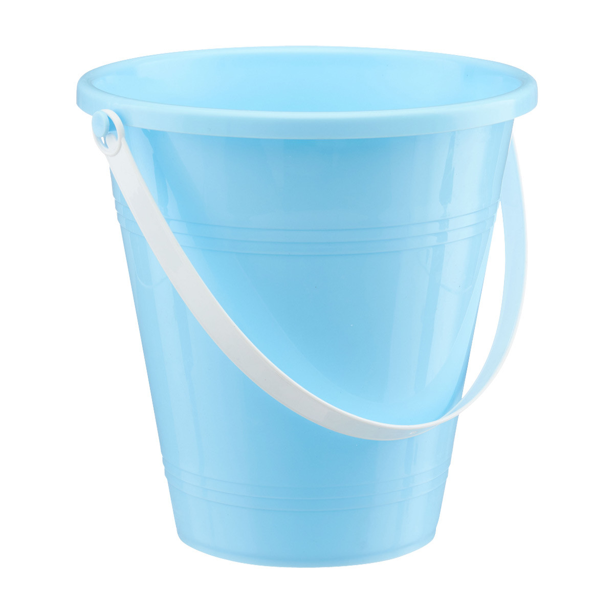 Blue sand bucket on sale