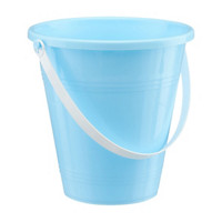 Solid Beach Bucket, Blue