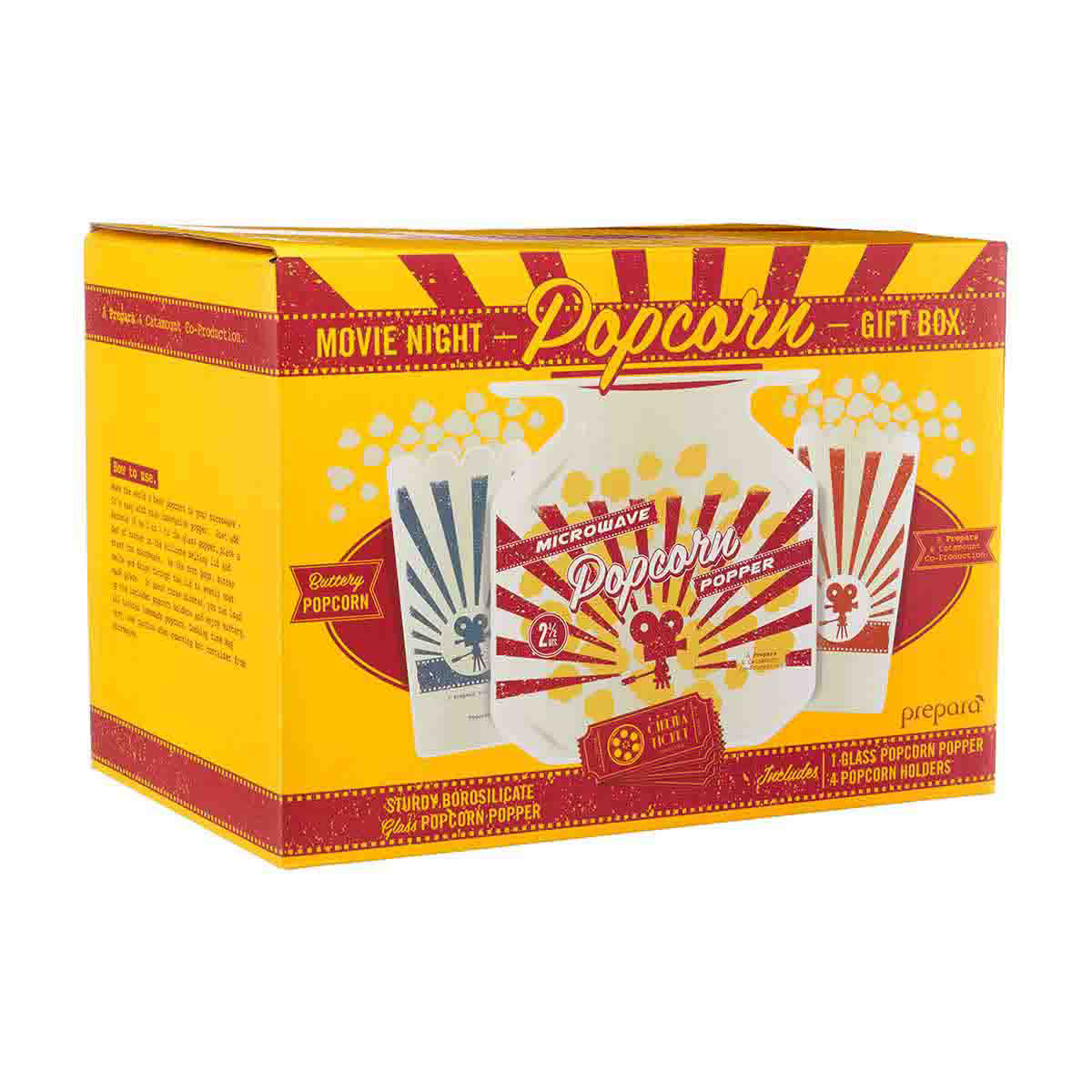 Catamount by Prepara Microwave Popcorn Popper Gift Set