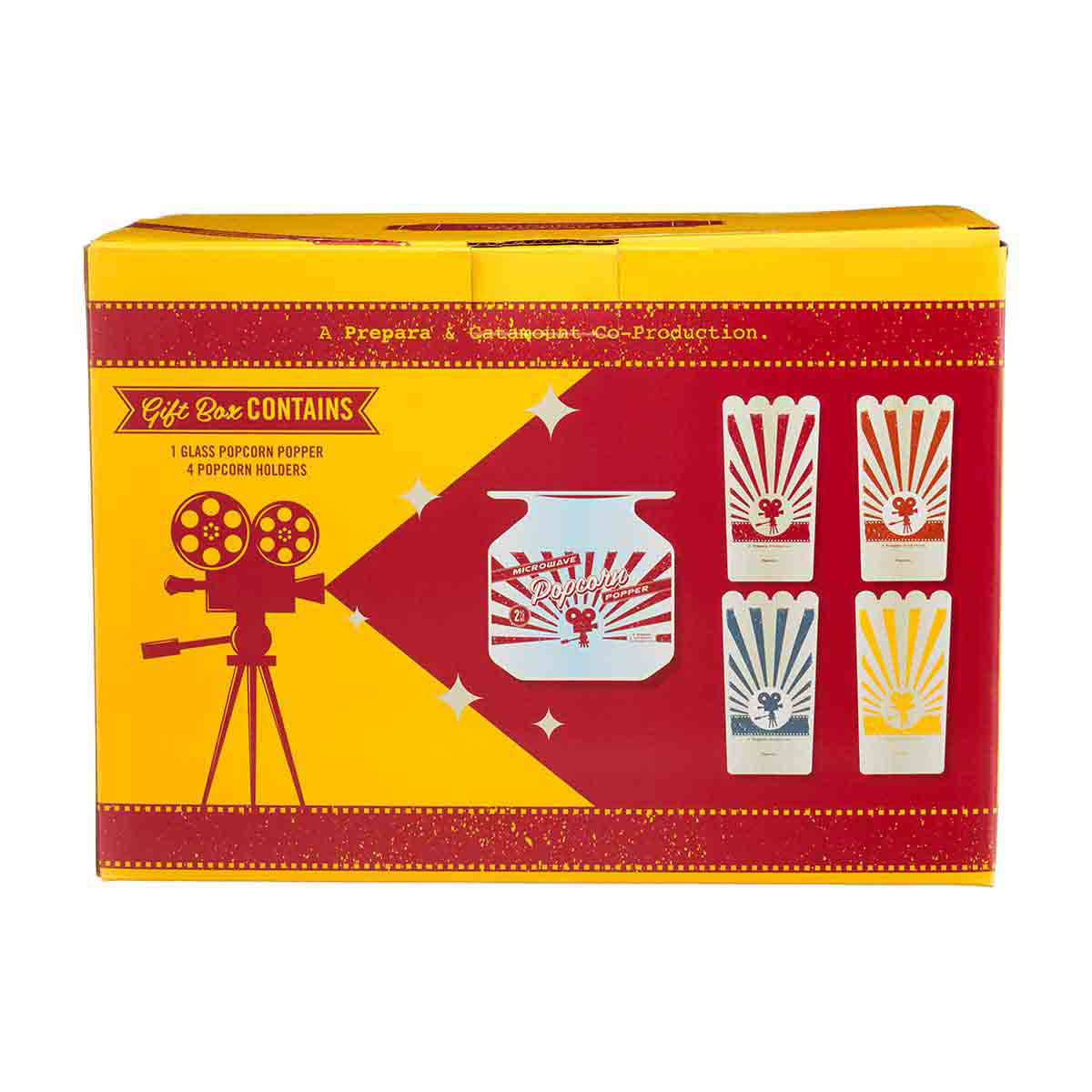 Catamount by Prepara Microwave Popcorn Popper Gift Set