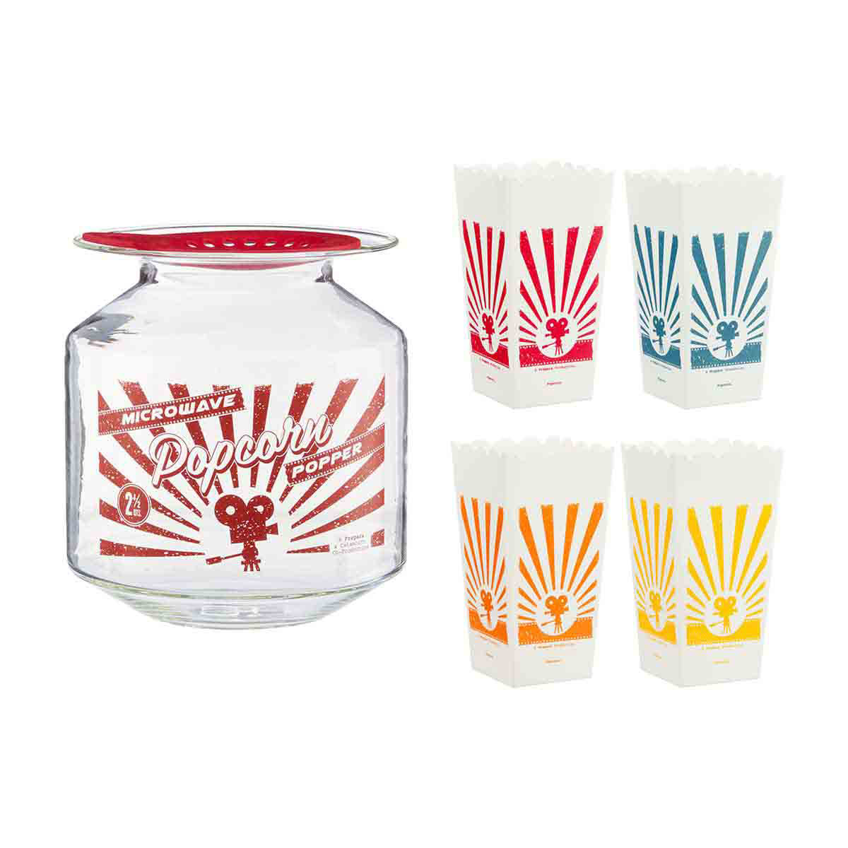 Catamount by Prepara Microwave Popcorn Popper Gift Set