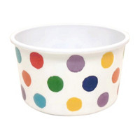 Melamine Polka Dot Ice Cream Cup