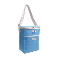 Polar Pack Portable Cooler with Strap, Light Blue