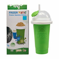 Frozen Magic Slushy Cup, Green, 12 oz 