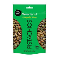 Wonderful No Shells Jalapeno Lime Pistachios, 5.5 oz