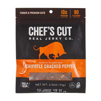 Chef's Cut Real Jerky Premium Smoked Beef, Chipotle Cracked Pepper, 2.5 oz