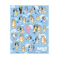 Bluey Birthday Sticker Sheets, 4 ct