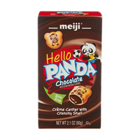 Meiji Hello Panda Bite Size Biscuits, Chocolate Flavor,