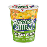 Sapporo Ichiban Instant Noodles, Chicken Flavor, 2.2 oz