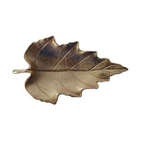 Resin Metallic Leaf Décor, Gold