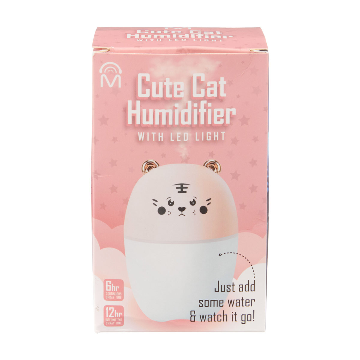 Cute Cat Humidifier with LED Light