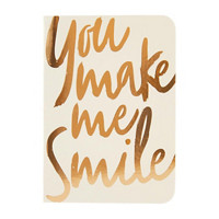 'You Make Me Smile' Mini Card