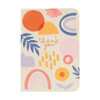 'Thank You' Printed Mini Card