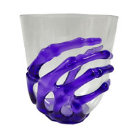 Halloween Skeleton Hand Glass, Assorted