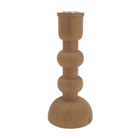 Wooden Candle Holder, Medium