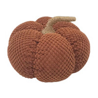 Knitted Pumpkin Décor, Brown, Large