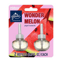 Glade PlugIns Wonder Melon Scented Oil Air Freshener,