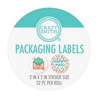 Craft Smith Happy Mail Packaging Labels, 2 x